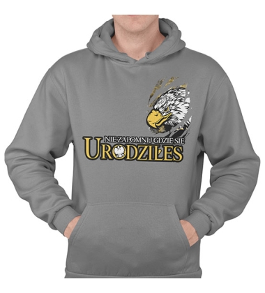 BLUZA Z KAPTUREM NIE ZAPOMNIJ